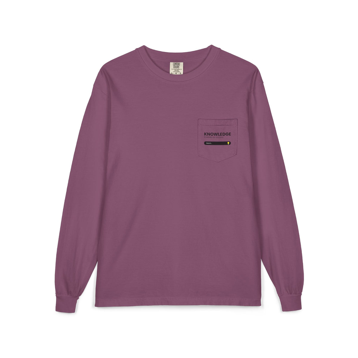 Knowledge Pocket Long Sleeve Tee