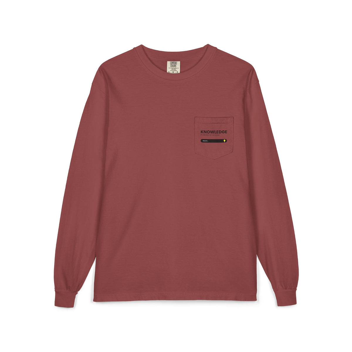 Knowledge Pocket Long Sleeve Tee