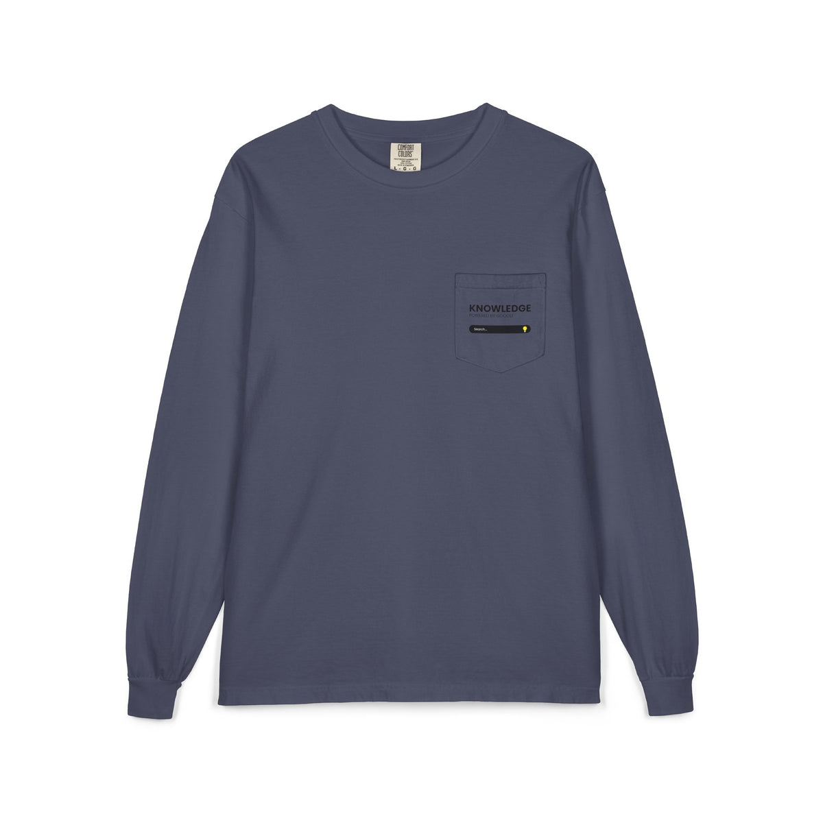 Knowledge Pocket Long Sleeve Tee