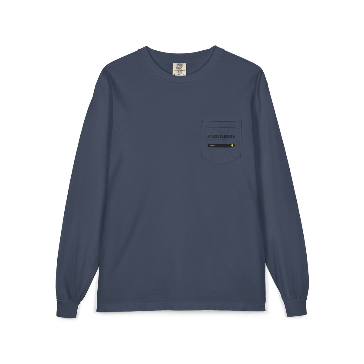 Knowledge Pocket Long Sleeve Tee