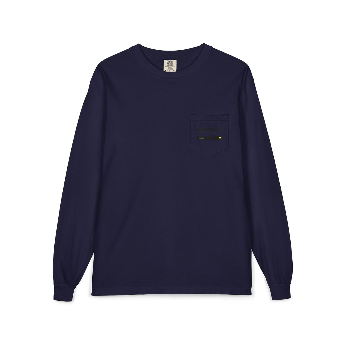 Knowledge Pocket Long Sleeve Tee