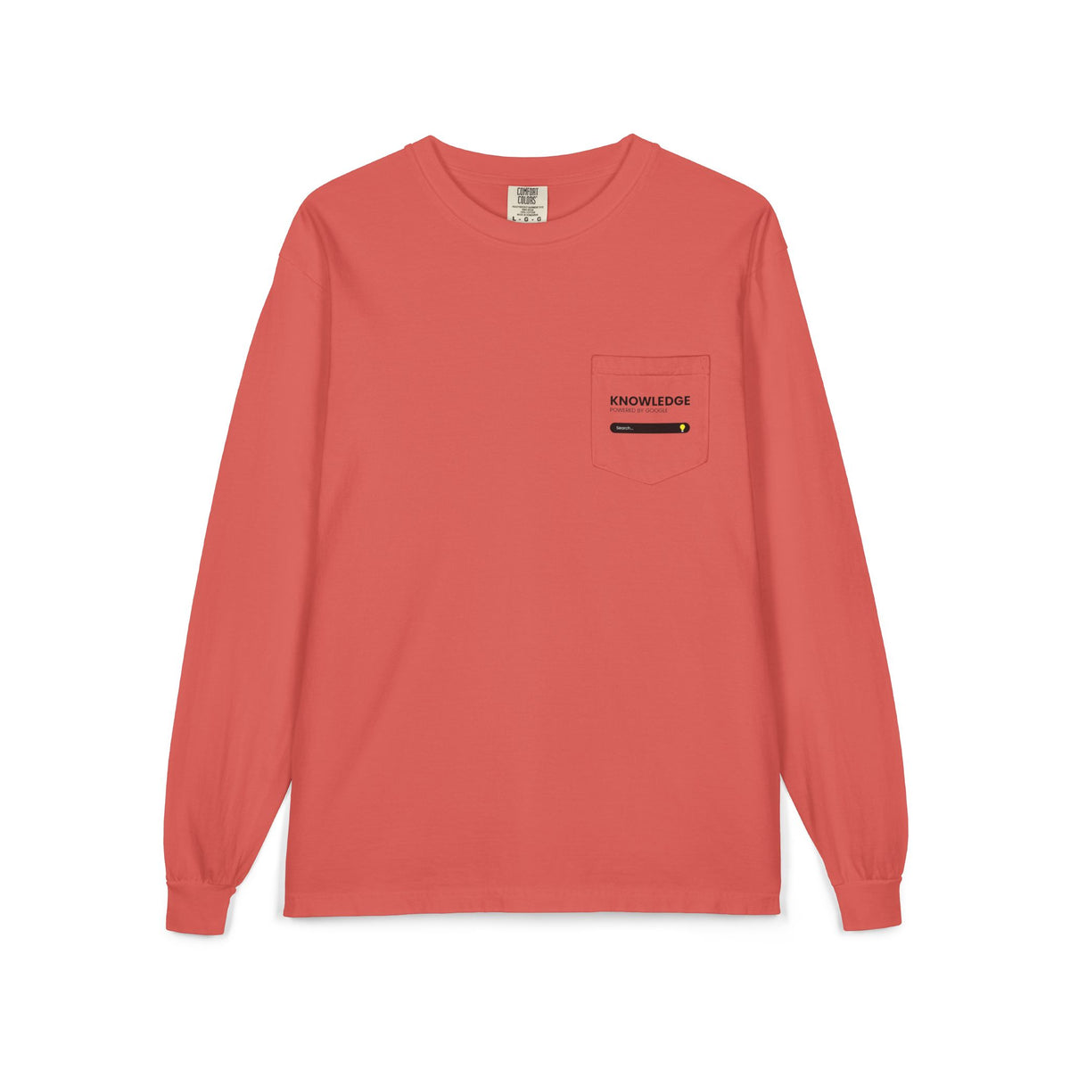 Knowledge Pocket Long Sleeve Tee