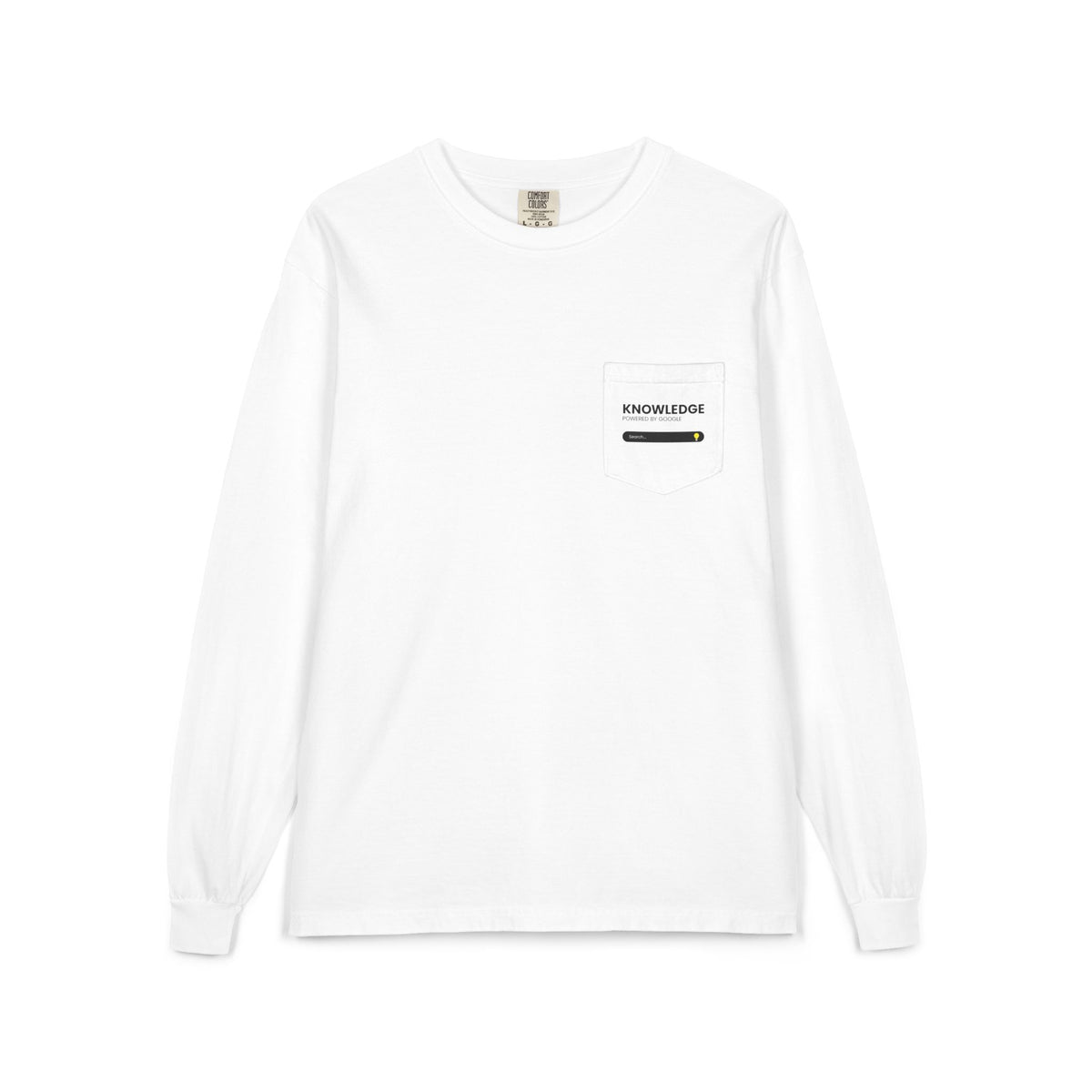 Knowledge Pocket Long Sleeve Tee