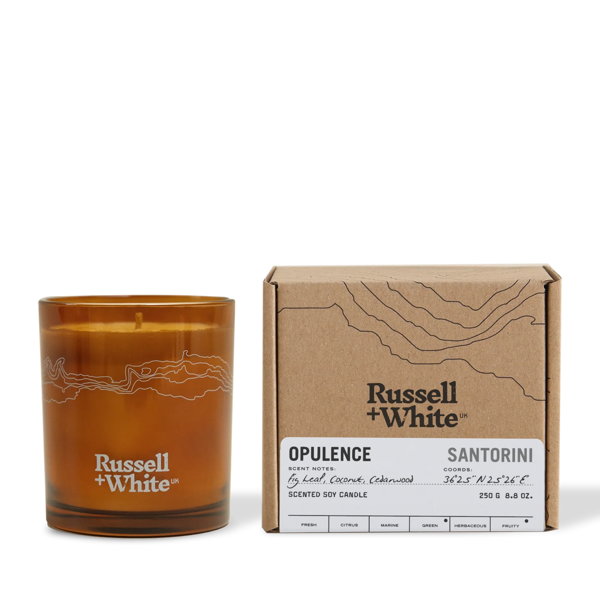 Opulence 250g Scented Soy Candle