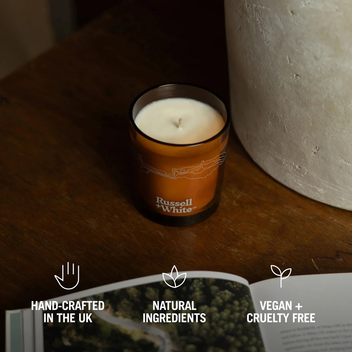 Medina Rose 250g Scented Soy Candle Refill