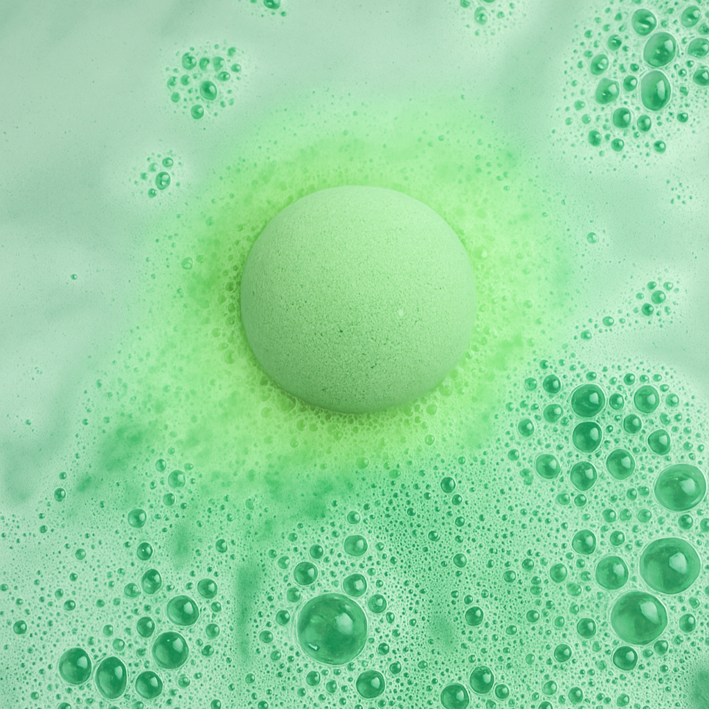 You Are Amazing - Vintage Floral Peppermint, Tea Tree Bath Bomb